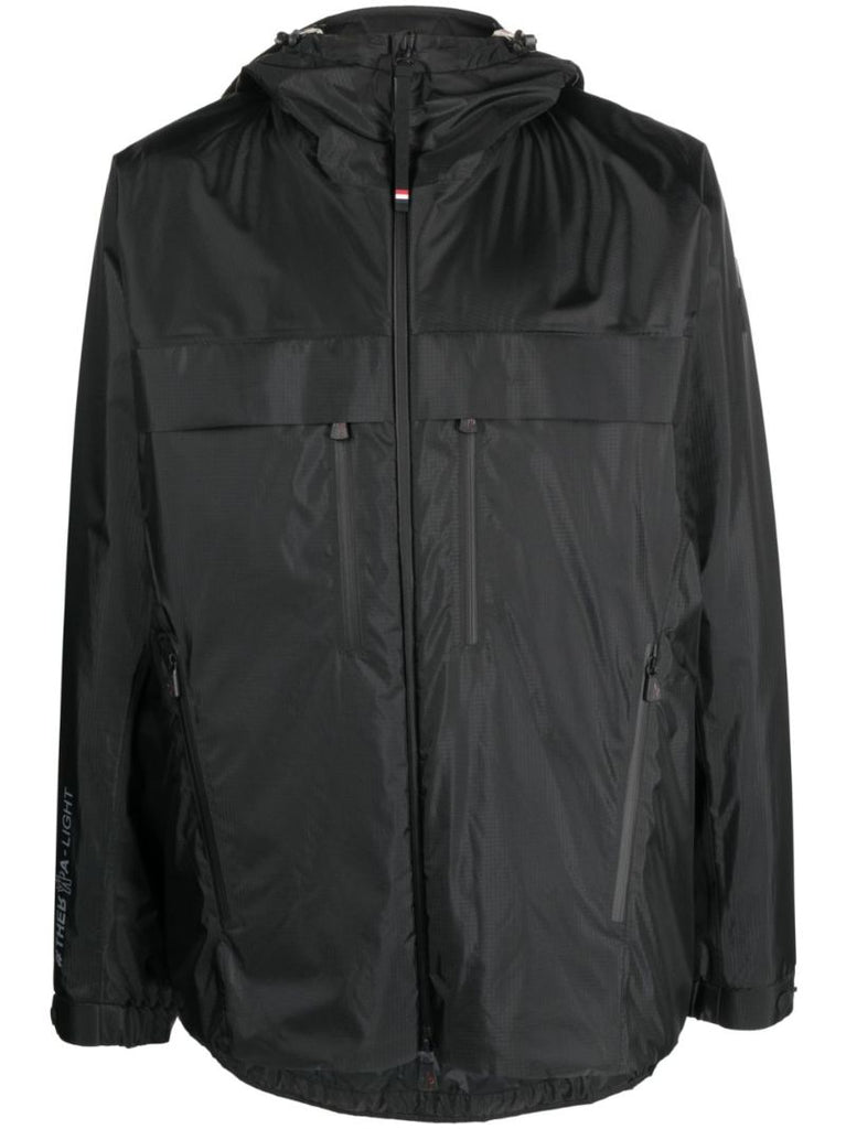 Black Thurn Lightweight Hooded Jacket