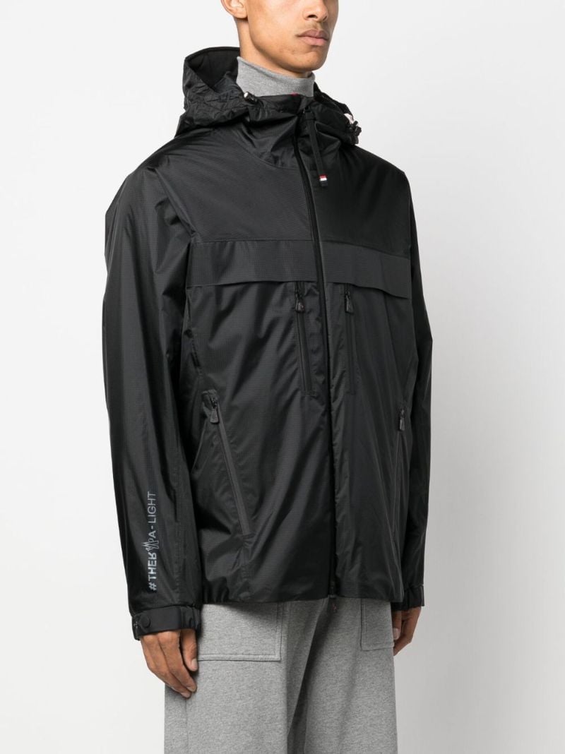 Black Thurn Lightweight Hooded Jacket