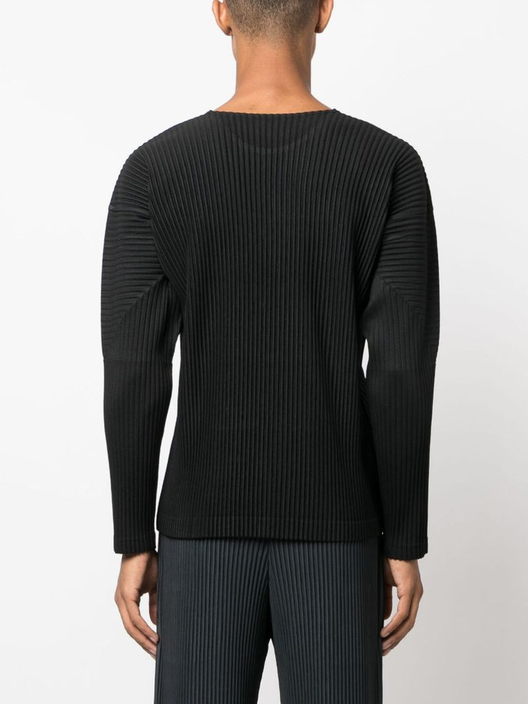 Black Basics PlissÃ_x0083_Â© T-shirt