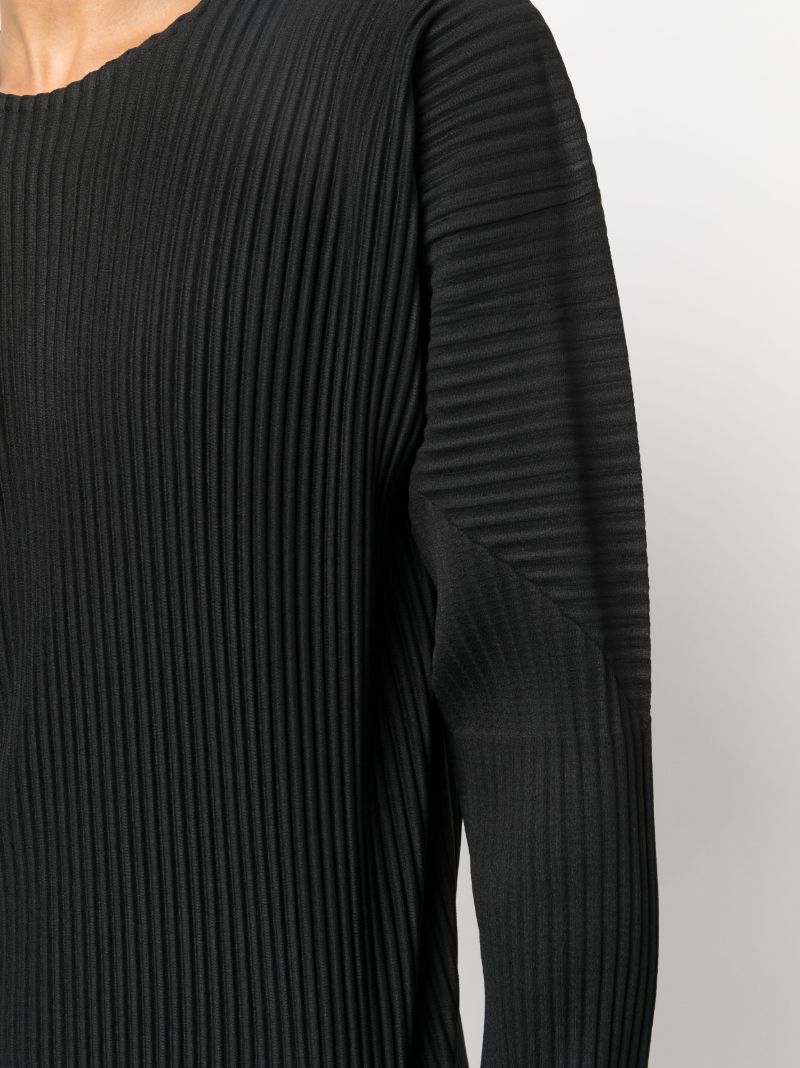 Black Basics PlissÃ_x0083_Â© T-shirt