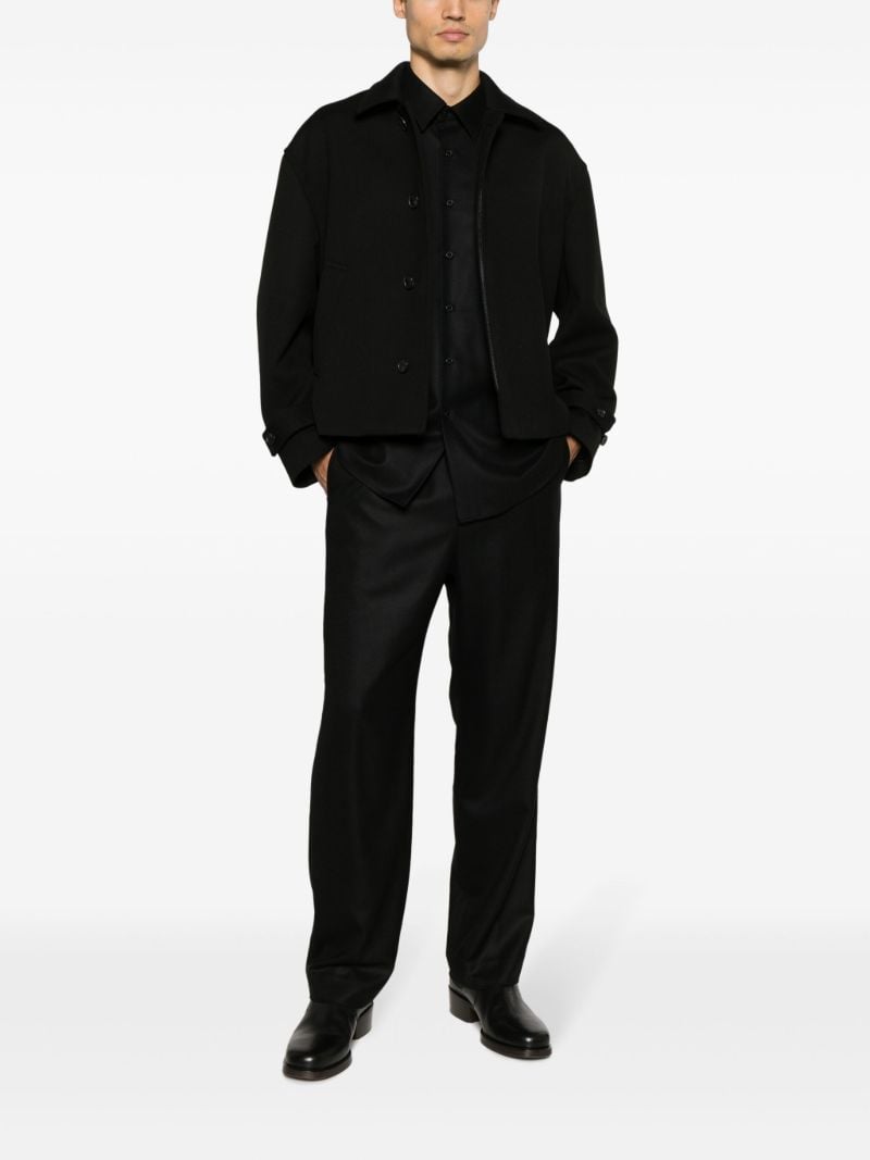 Black Carsey Shirt Jacket