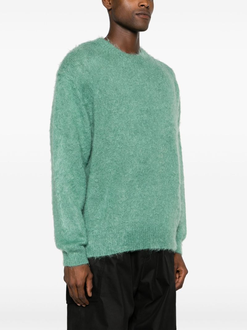 Green Brushed Sweater