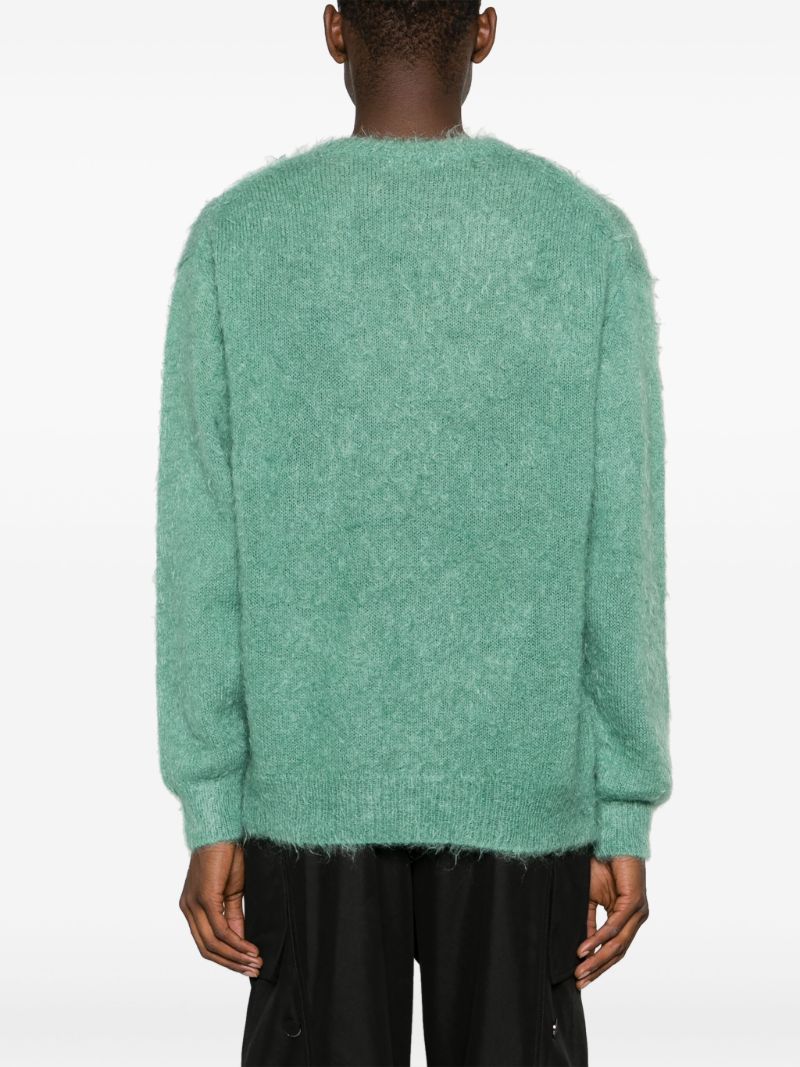 Green Brushed Sweater