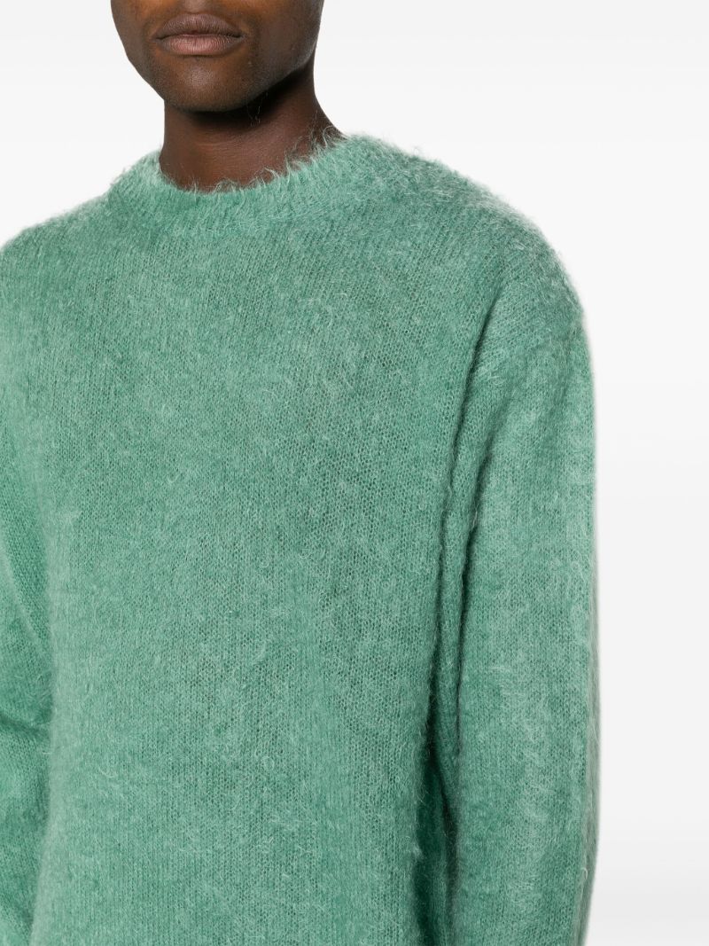 Green Brushed Sweater