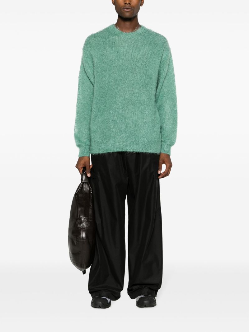 Green Brushed Sweater