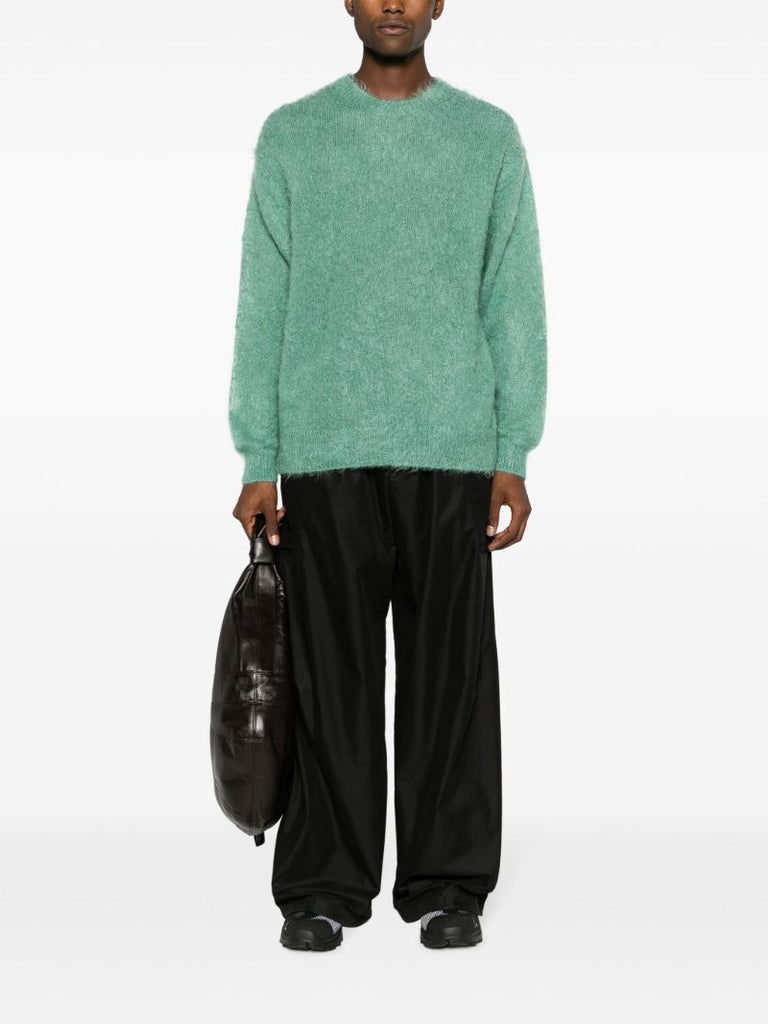 Green Brushed Sweater