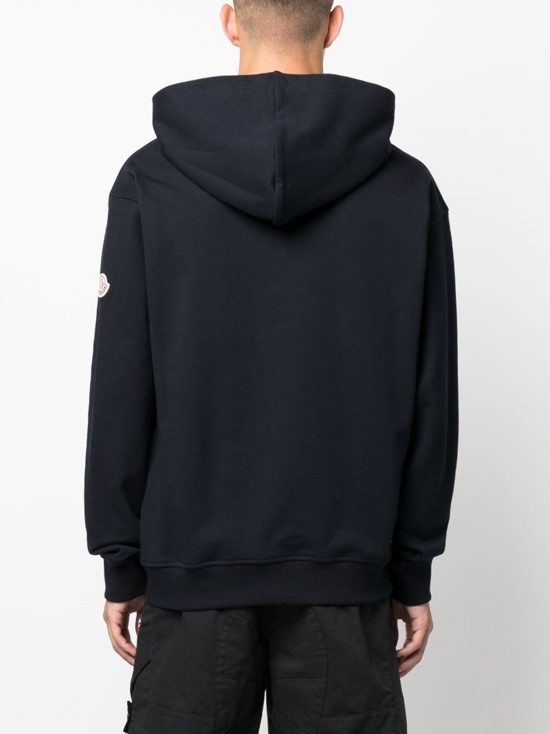 X  Billionaire Boys Club Blue Logo-print Hoodie