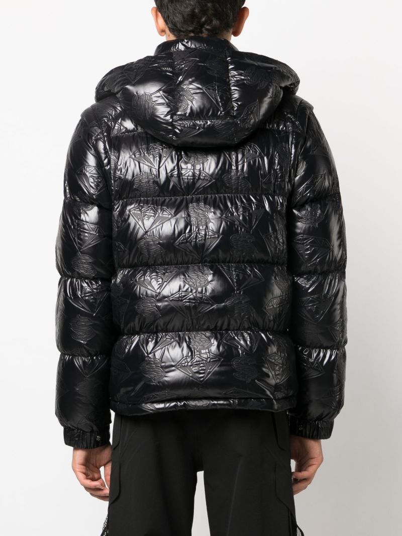 X Billionaire Boys Club Black Dryden Padded Jacket