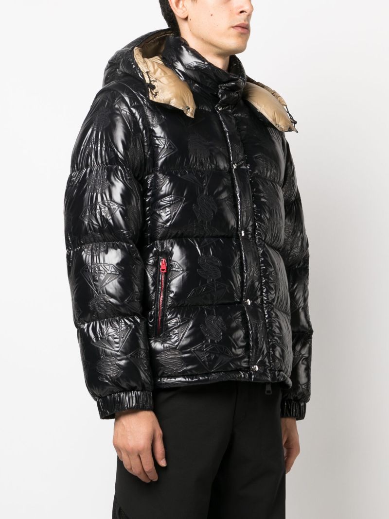 X Billionaire Boys Club Black Dryden Padded Jacket
