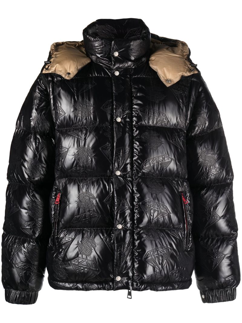 X Billionaire Boys Club Black Dryden Padded Jacket