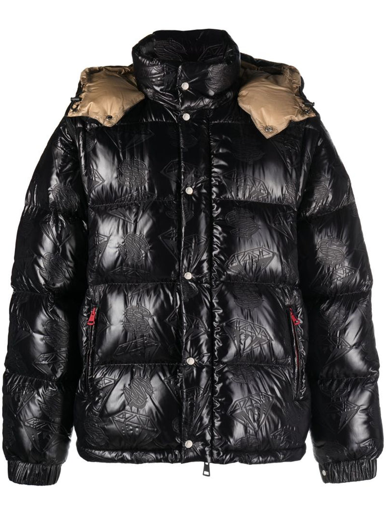 X Billionaire Boys Club Black Dryden Padded Jacket