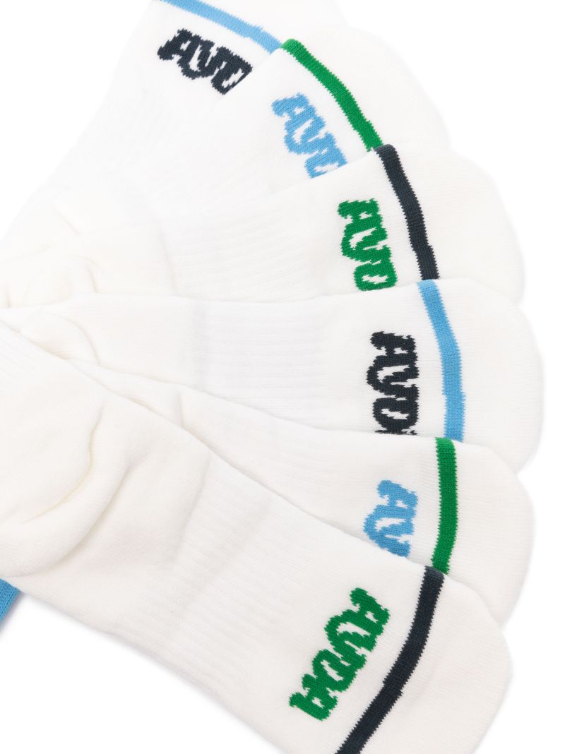 Multicoloured Adya Ribbed-knit Socks