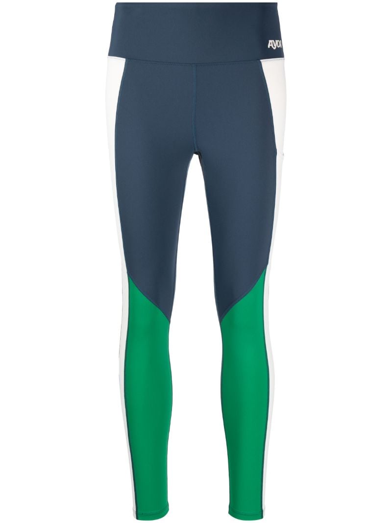 Blue Matchpoint 7/8 Performance Leggings