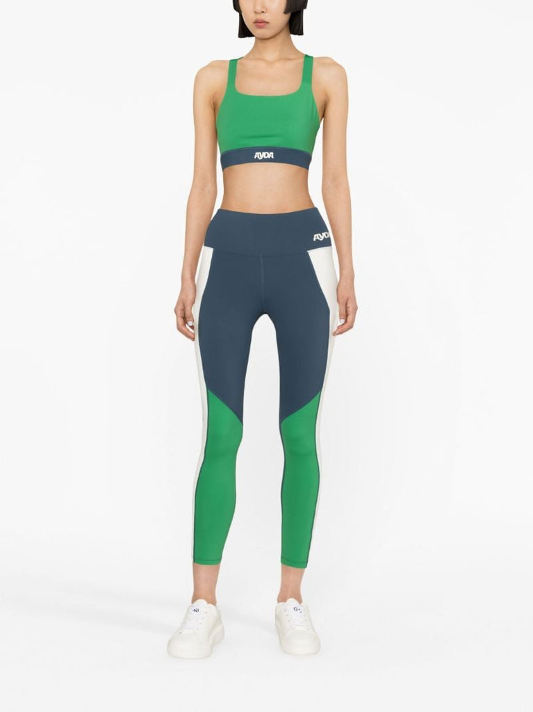 Blue Matchpoint 7/8 Performance Leggings