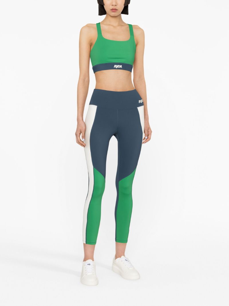 Blue Matchpoint 7/8 Performance Leggings