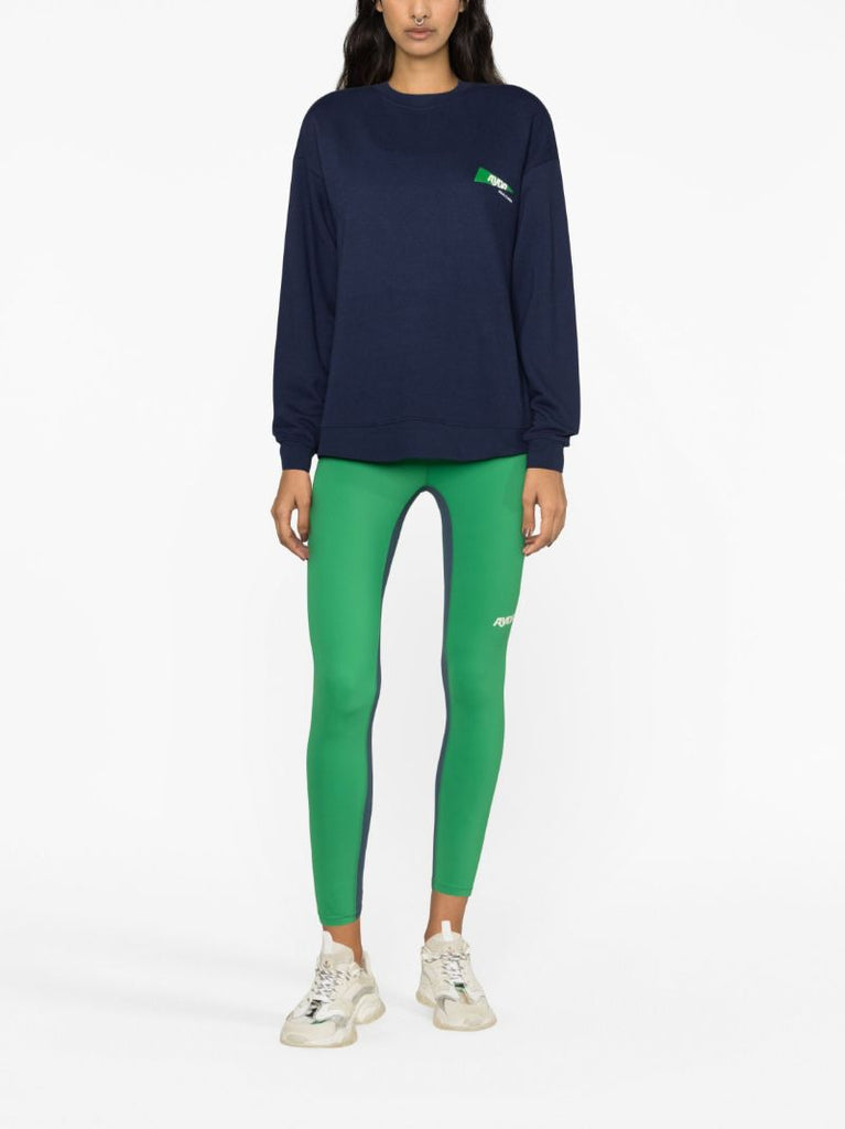 Blue Social Climber Cotton Sweatshirt