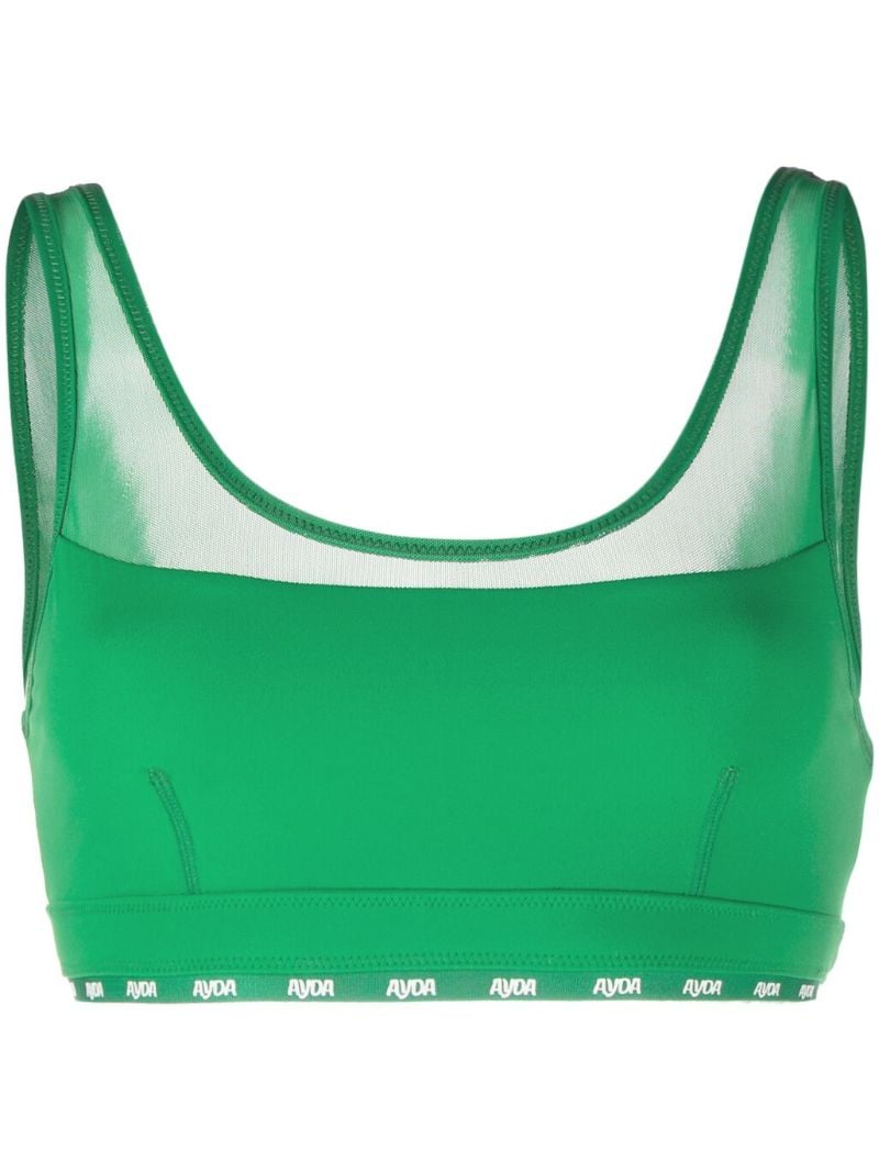 Green Gwen Sports Bra