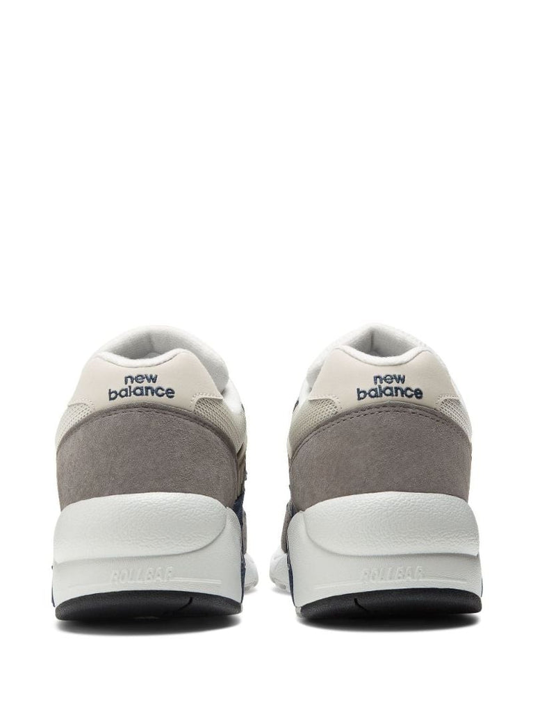 Grey 580 Leather Sneakers