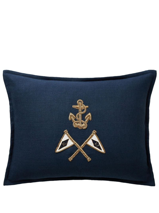 Blue Bayview Throw Cushion