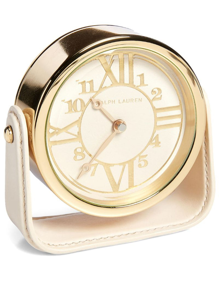 Gold-tone Brennan Clock