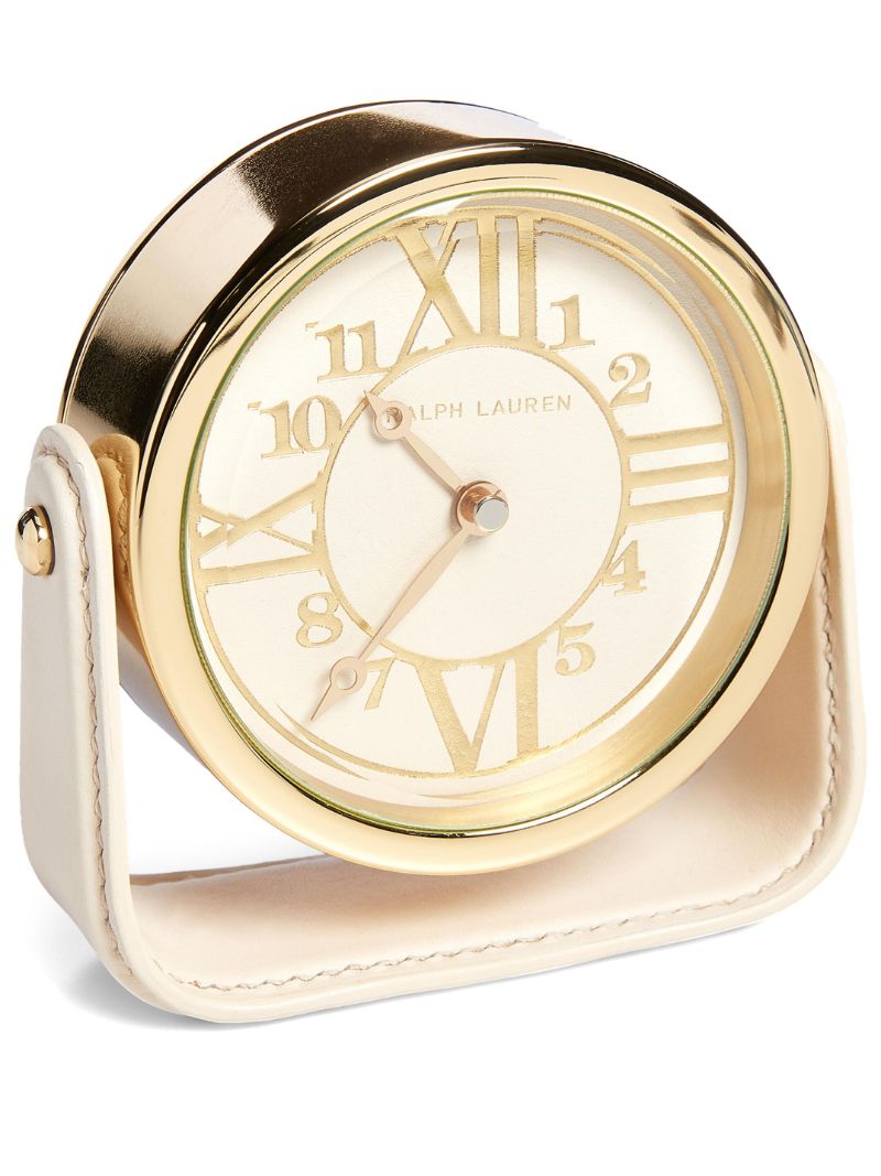 Gold-tone Brennan Clock