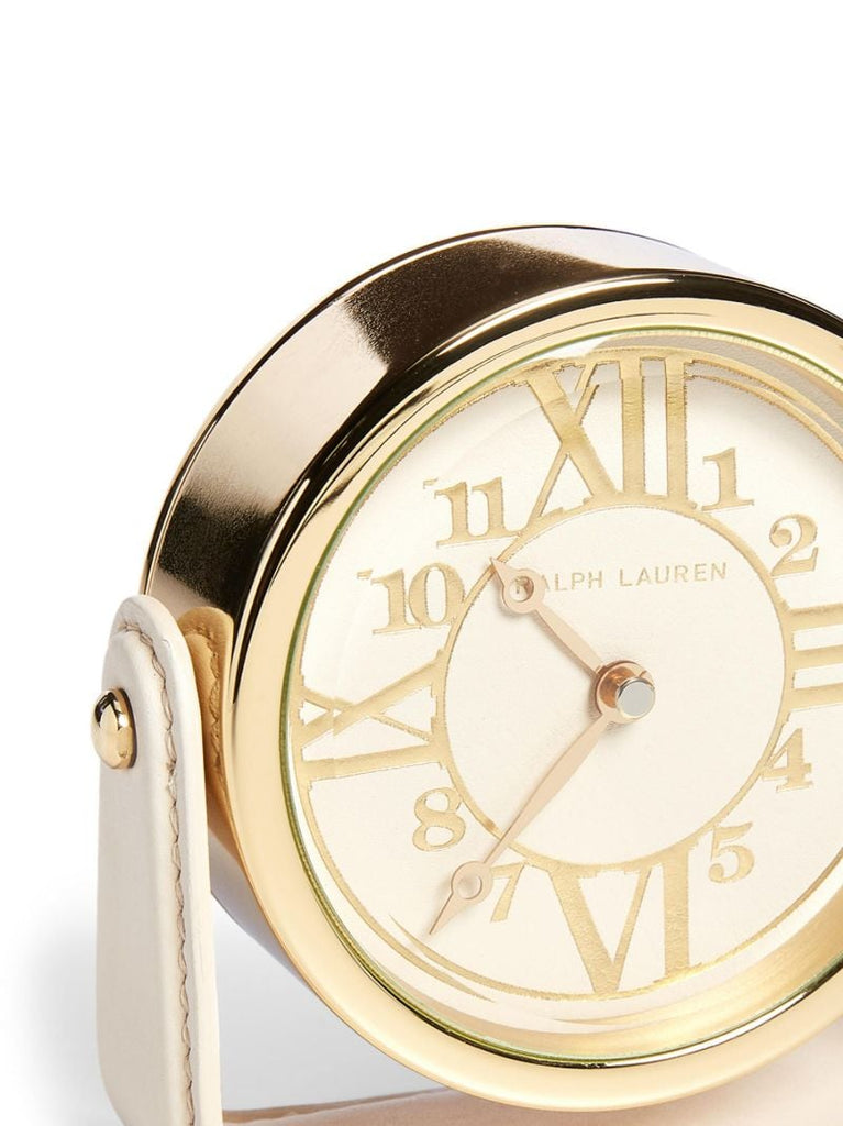 Gold-tone Brennan Clock