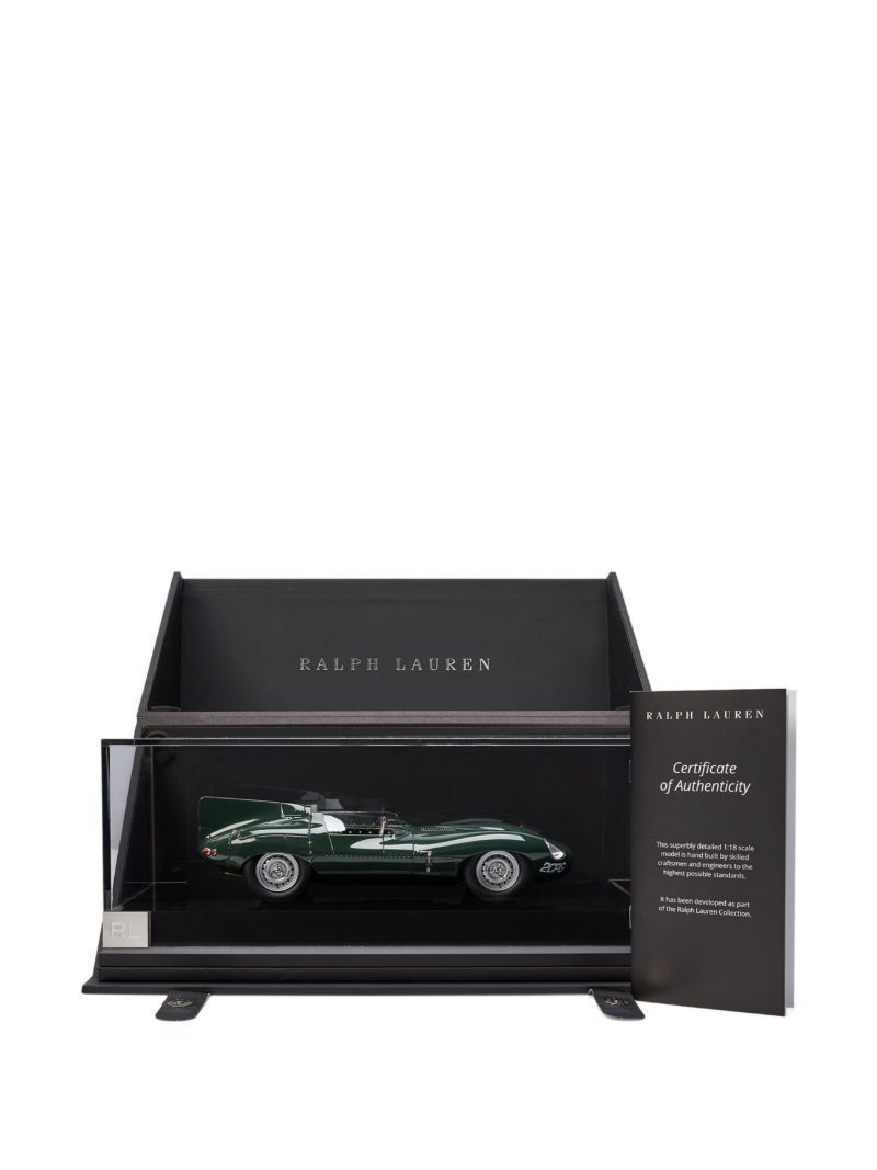 Green 1955 Jaguar Xkd Replica