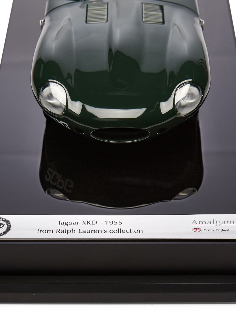 Green 1955 Jaguar Xkd Replica