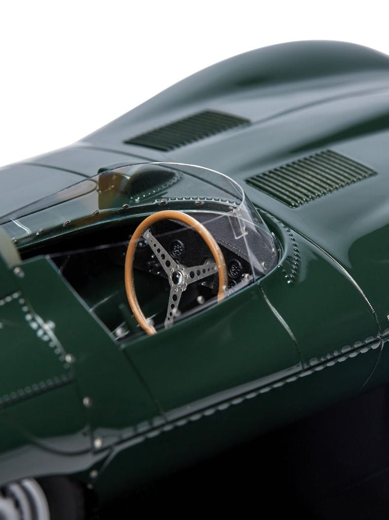 Green 1955 Jaguar Xkd Replica