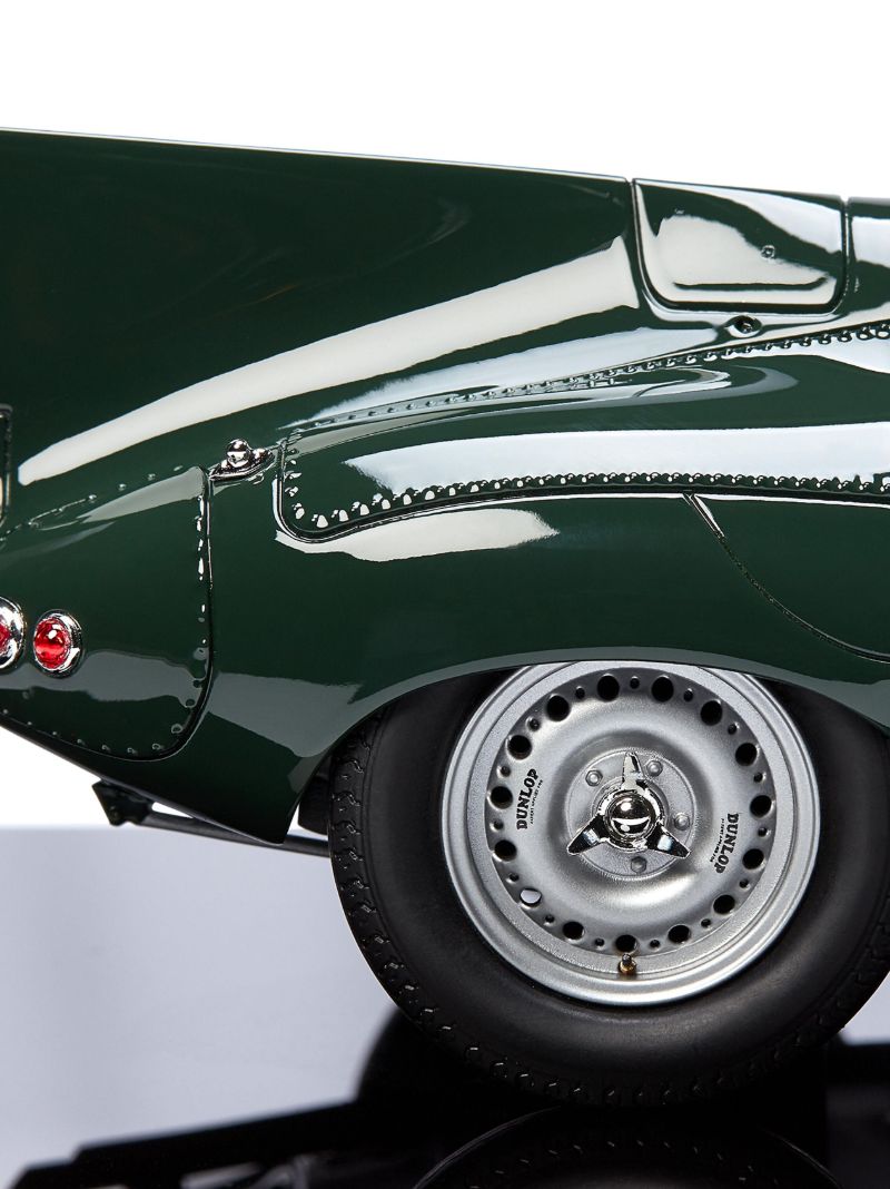 Green 1955 Jaguar Xkd Replica