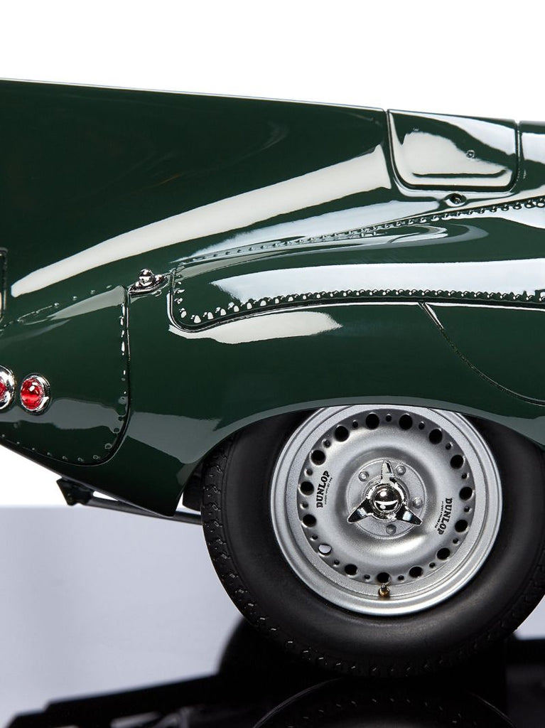 Green 1955 Jaguar Xkd Replica
