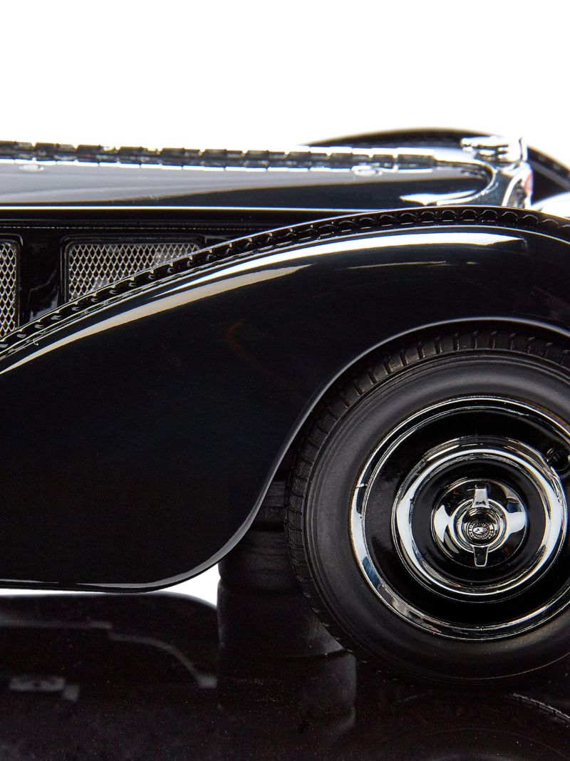 Black Bugatti 57sc Atlantic Coupe