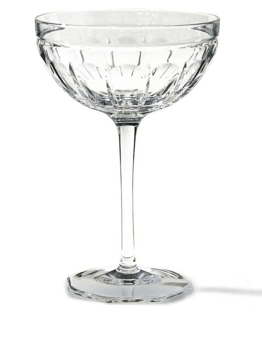 Clear Coraline Champagne Coupe