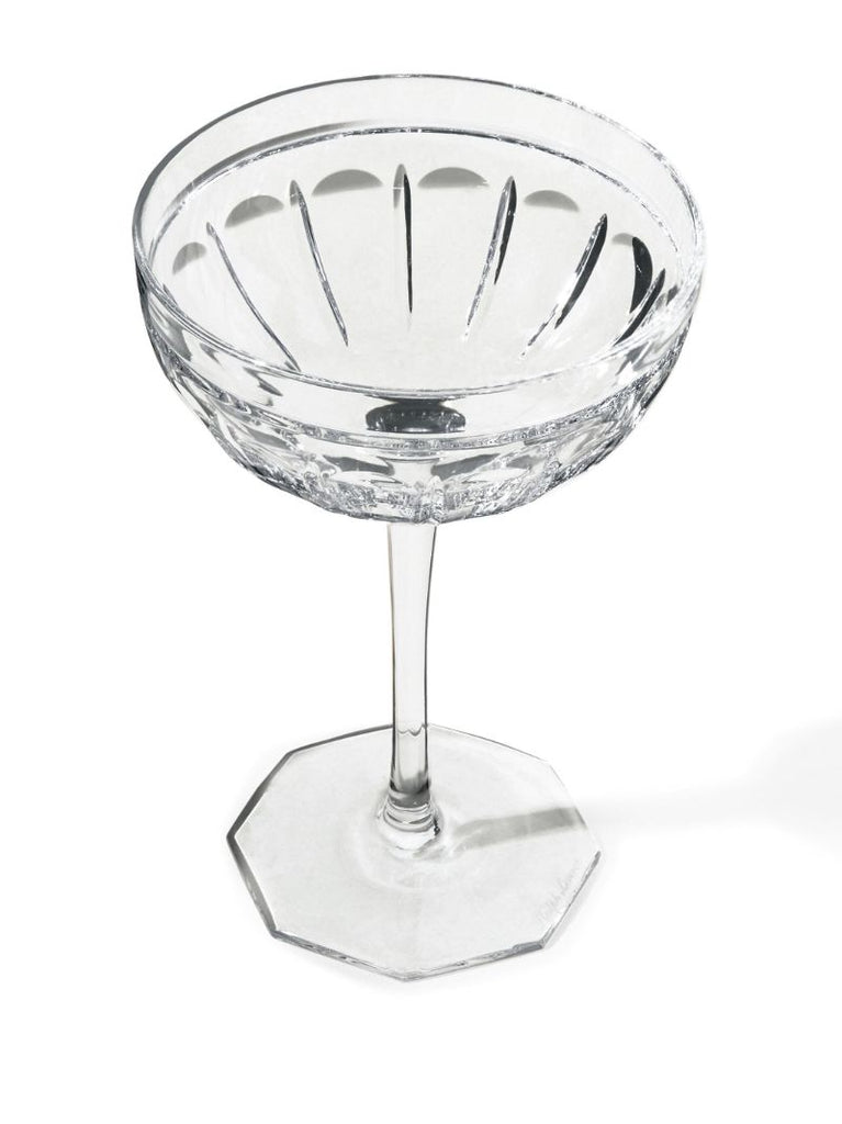 Clear Coraline Champagne Coupe