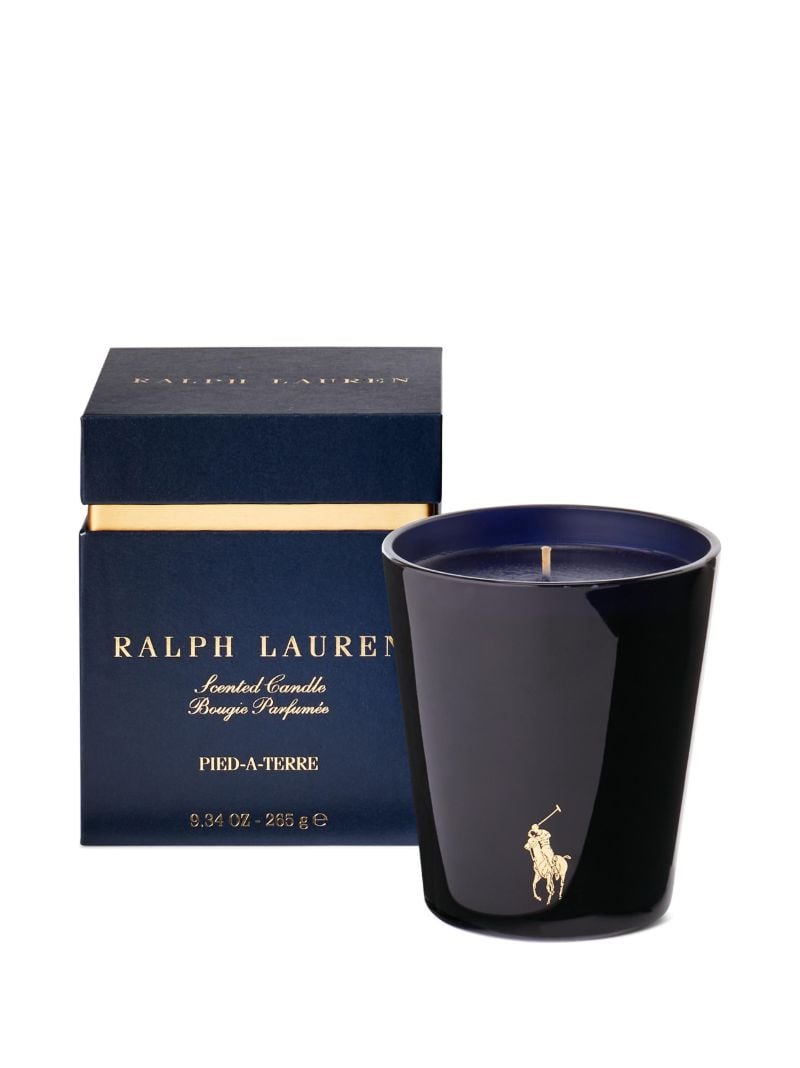 Blue Pied-Ã_x0083_Â -terre Candle