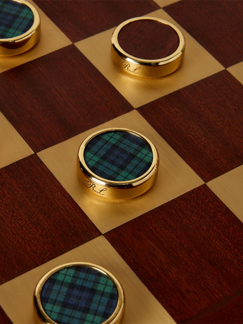 Brown Parkwood Game Gift Set