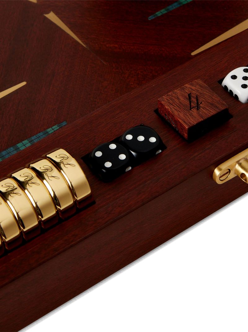 Brown Parkwood Game Gift Set
