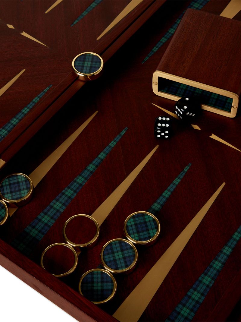 Brown Parkwood Game Gift Set