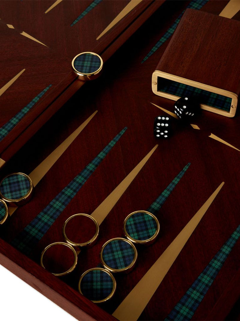 Brown Parkwood Game Gift Set