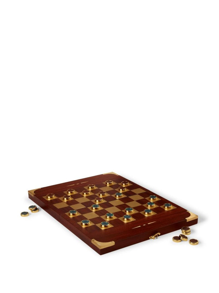Brown Parkwood Game Gift Set