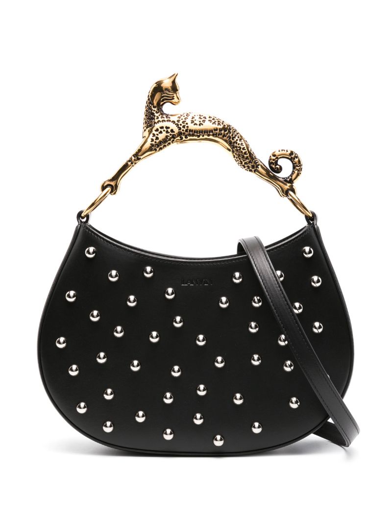Black Cat Small-medium Leather Tote Bag