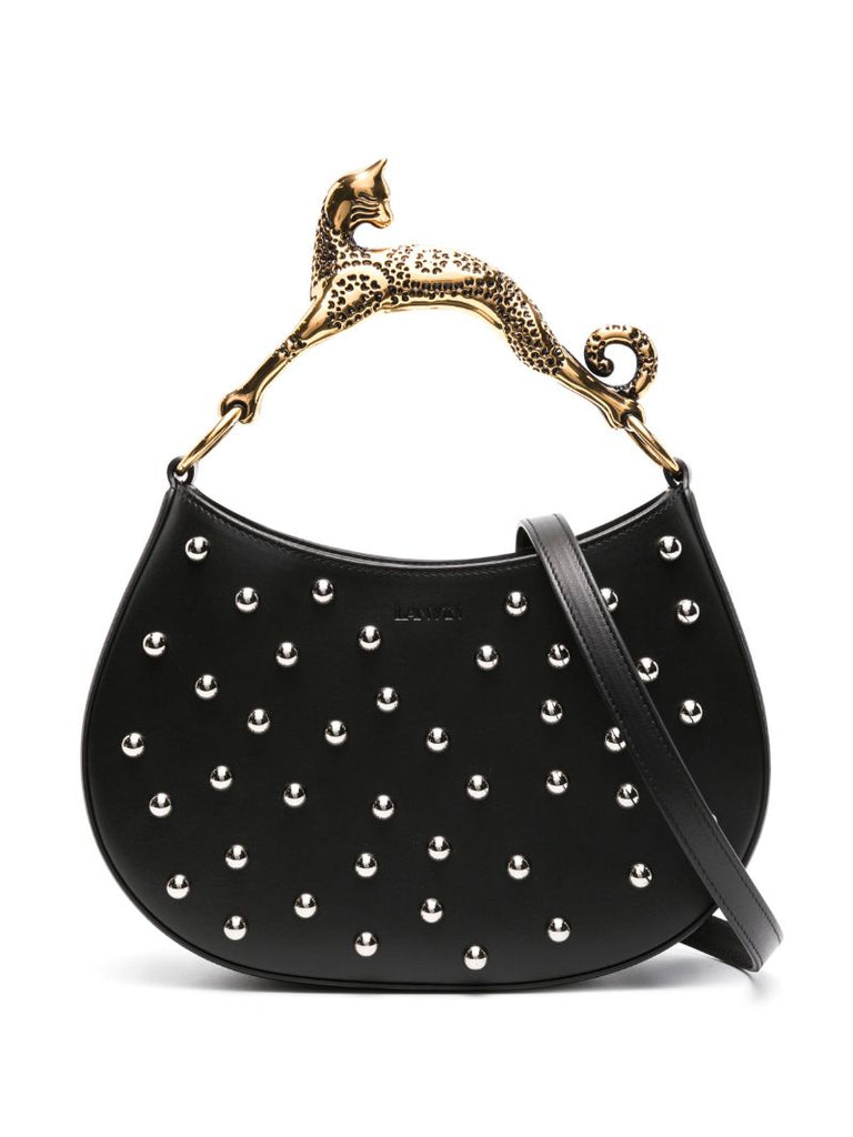 Black Cat Small-medium Leather Tote Bag