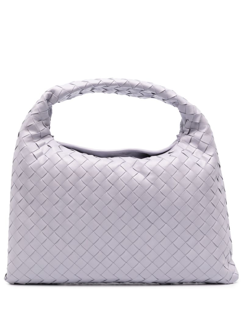 Purple Small Hop Leather Shoulder Bag
