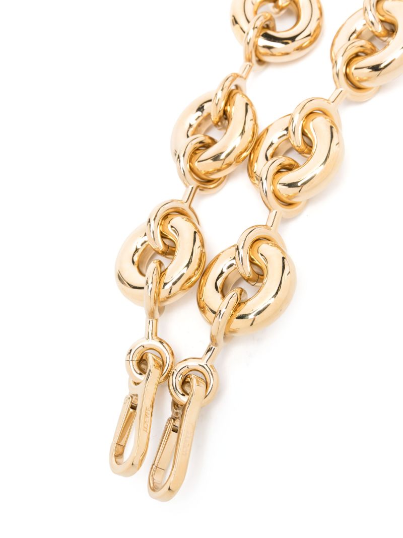Gold-tone Chunky Donut Bag Chain