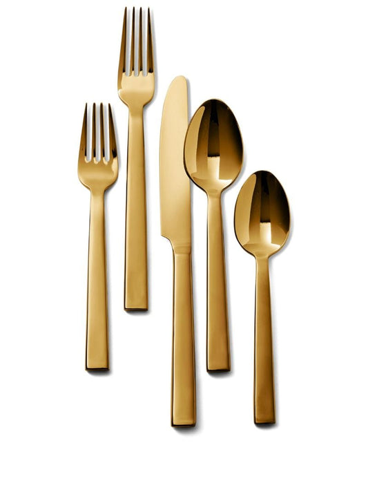 Gold-tone Academy 5-piece Cutlery Set