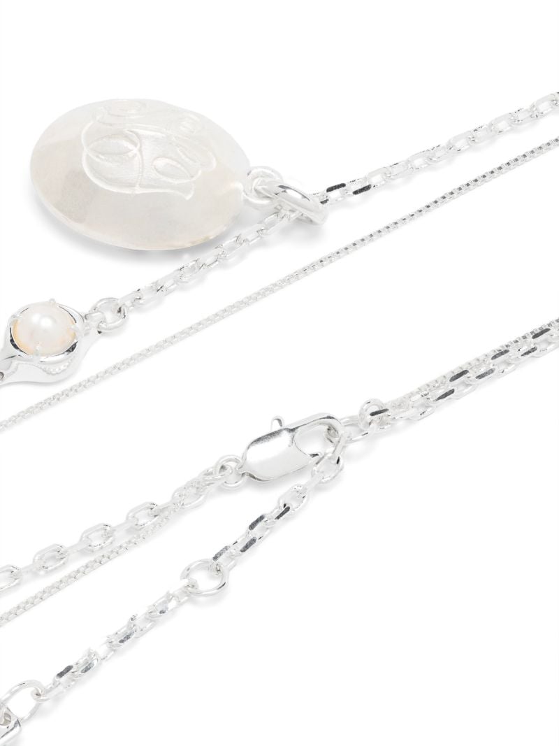Sterling Silver Noca Quartz Necklace