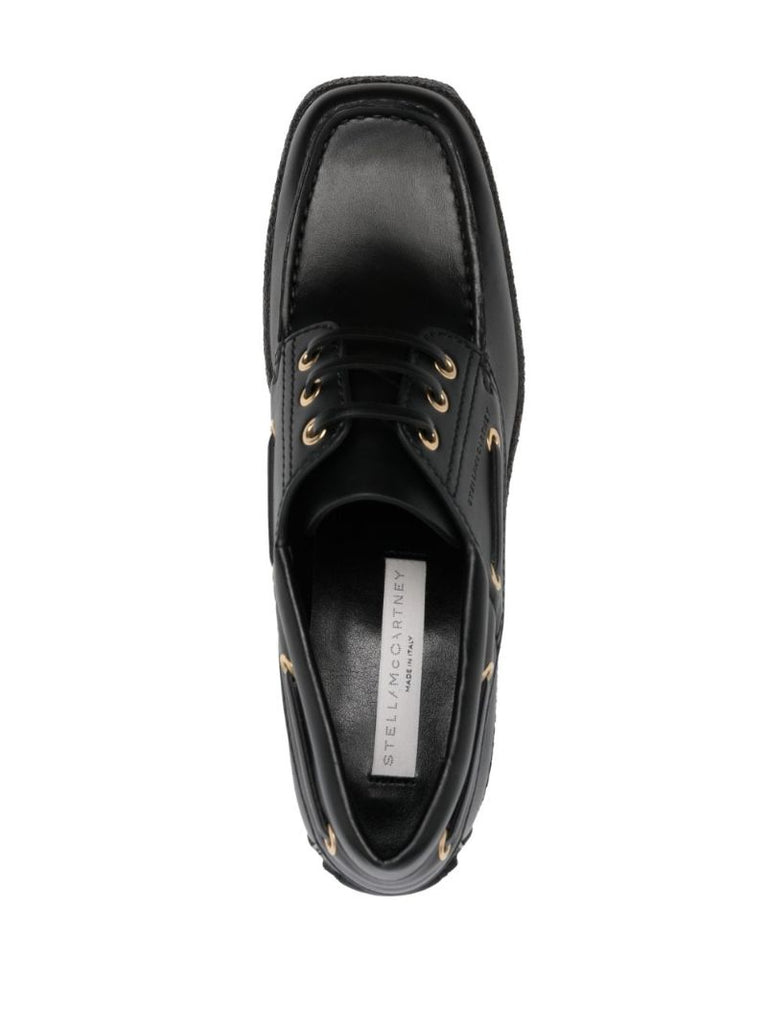 Black Skyla 115 Loafer Pumps