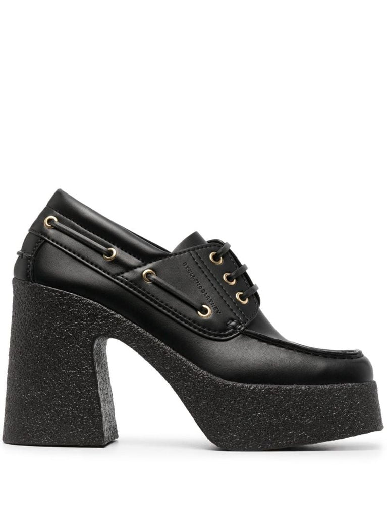 Black Skyla 115 Loafer Pumps
