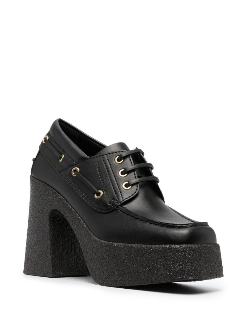 Black Skyla 115 Loafer Pumps