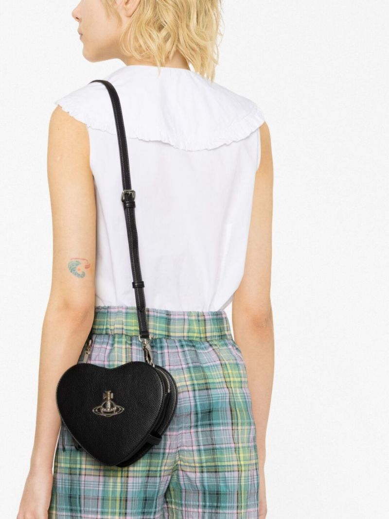 Black Louise Small Cross Body Bag
